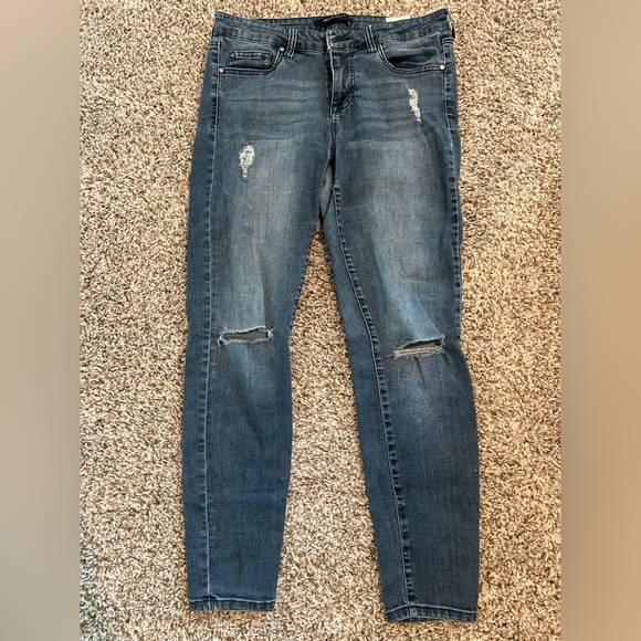 Realm Denim Ankle Skinny Jeans Size 27 - Picture 1 of 3